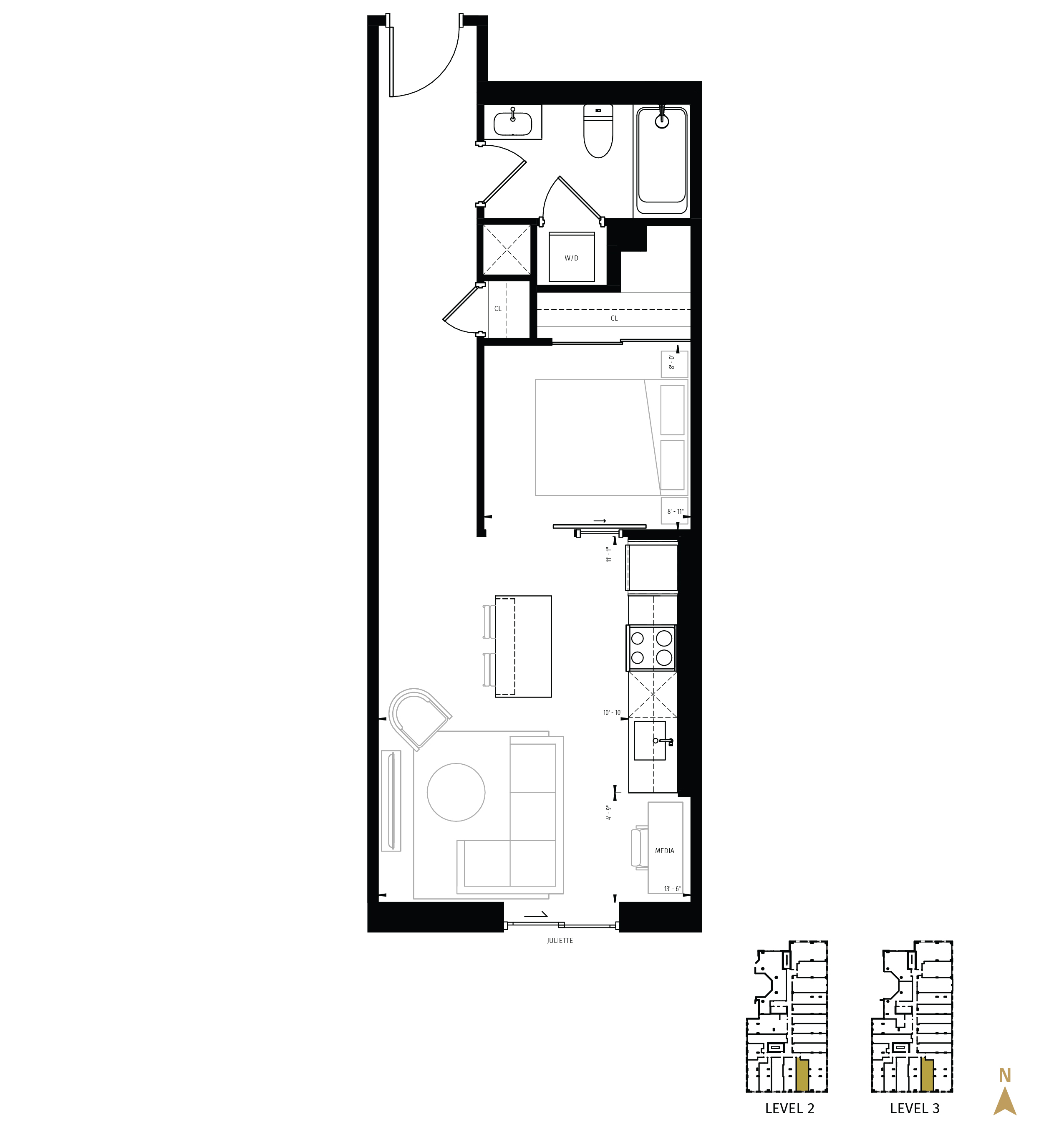 The Evergreen Floorplans_1B-03-A