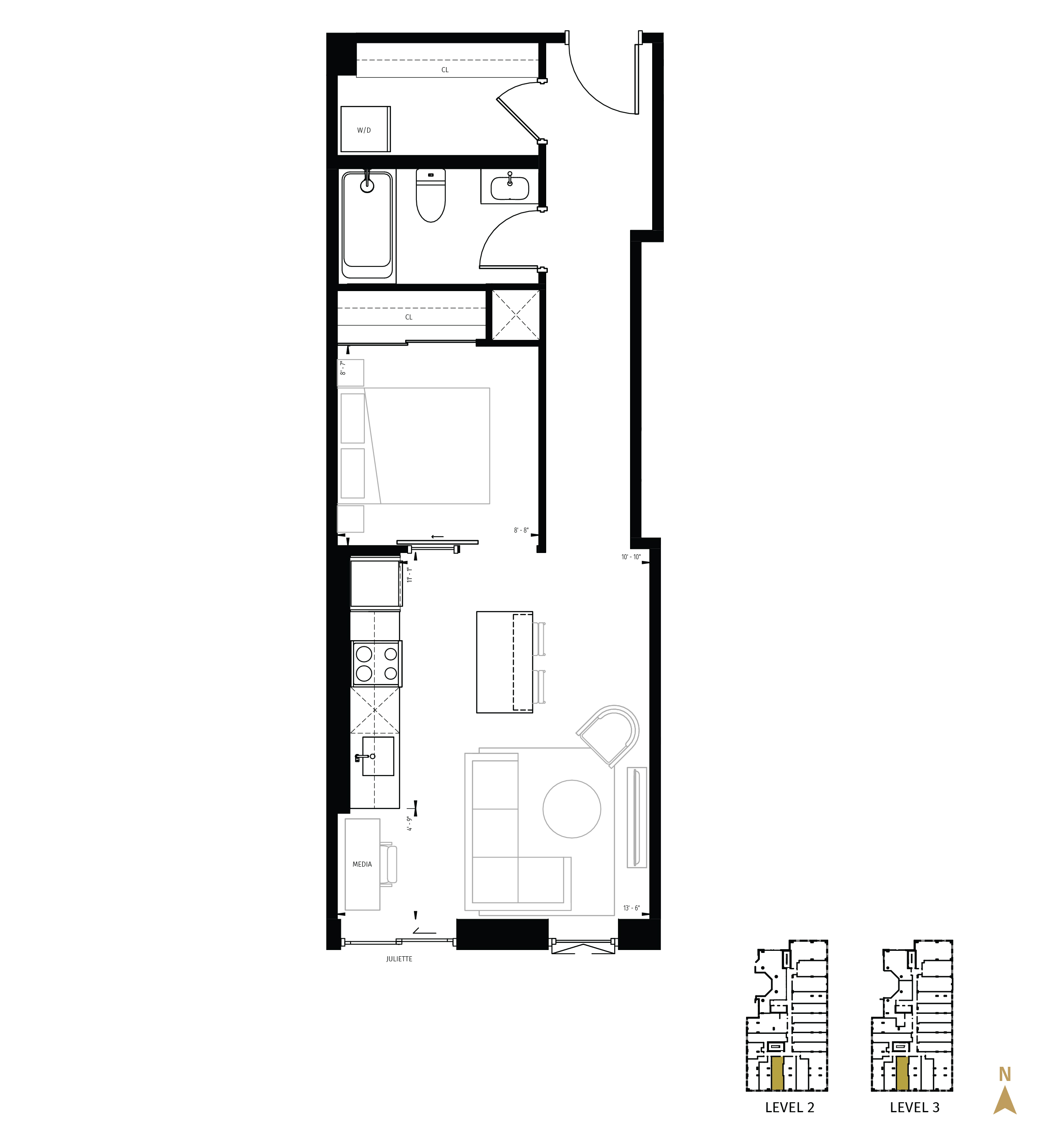 The Evergreen Floorplans_1B-03-B