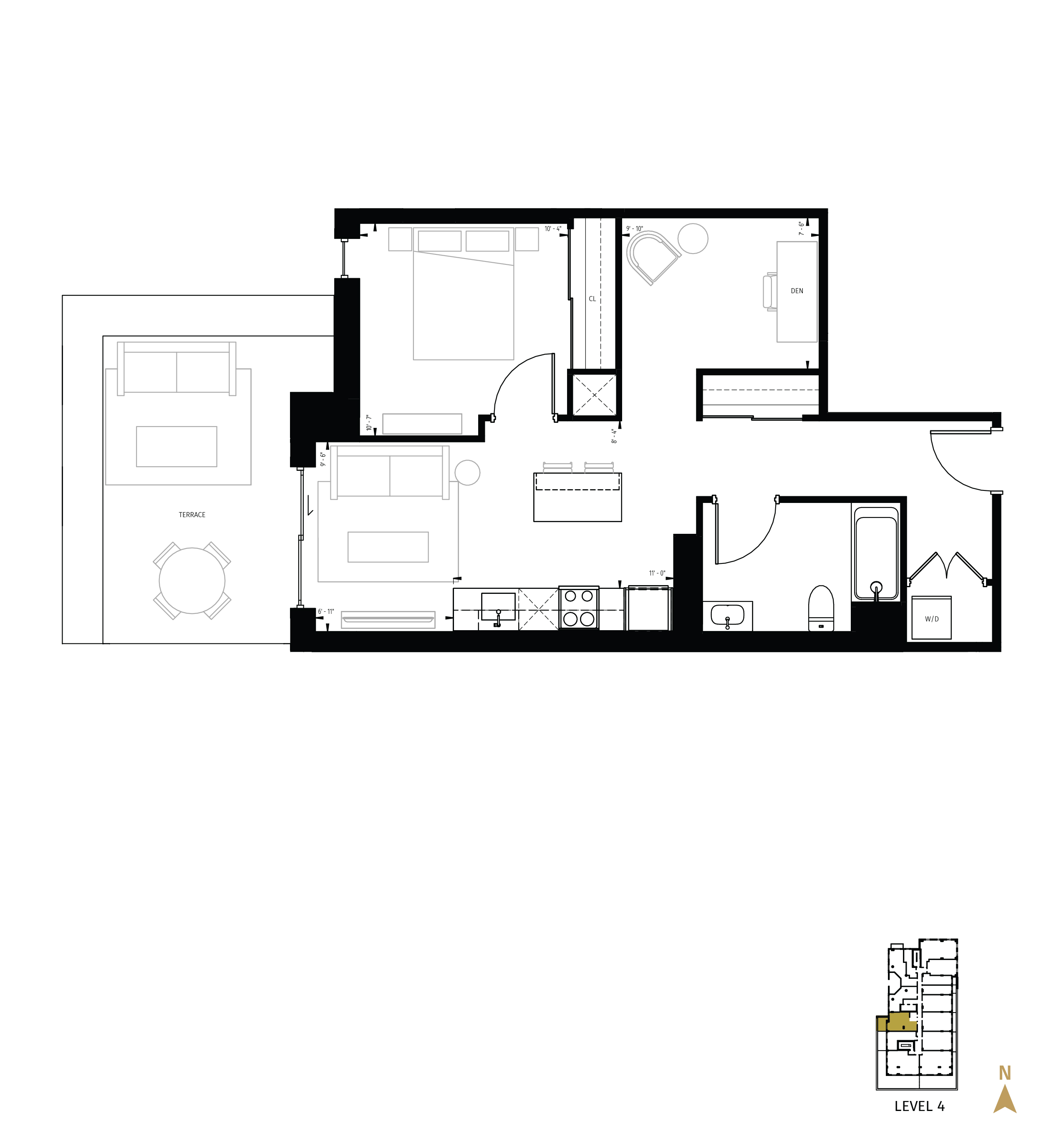 The Evergreen Floorplans_1B(BF)-02-A