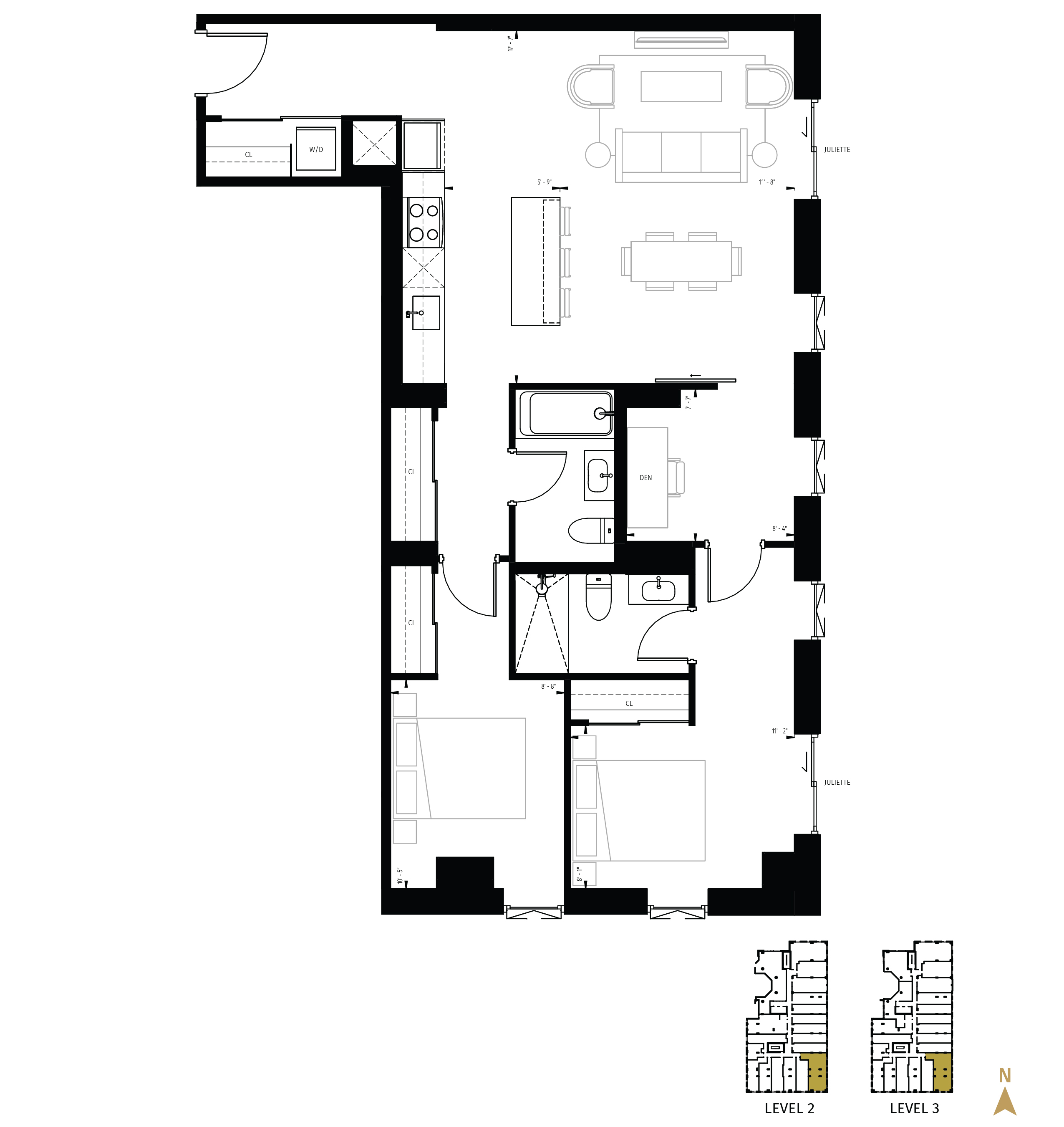 The Evergreen Floorplans_2B-01