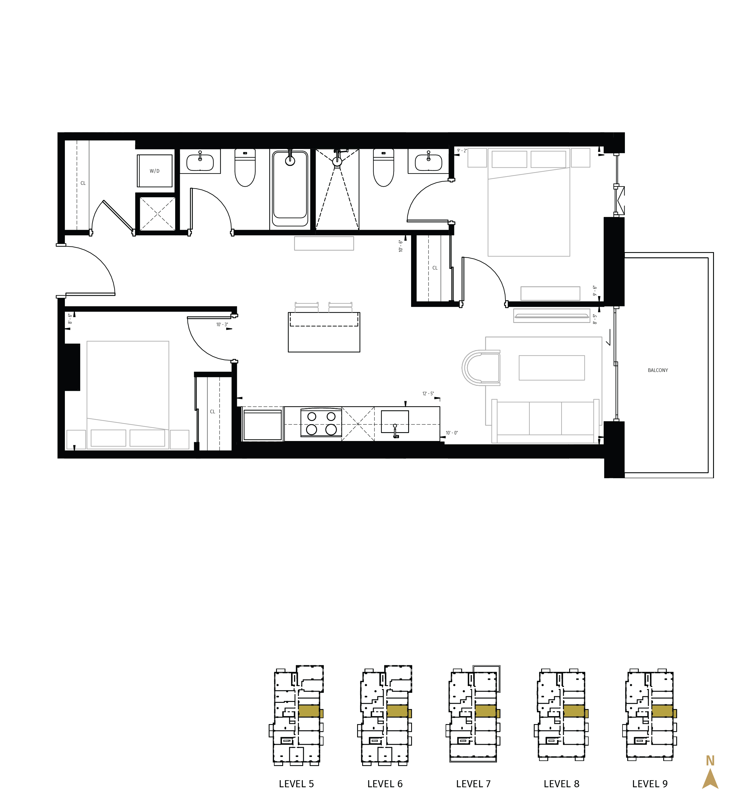 The Evergreen Floorplans_2B-04-B
